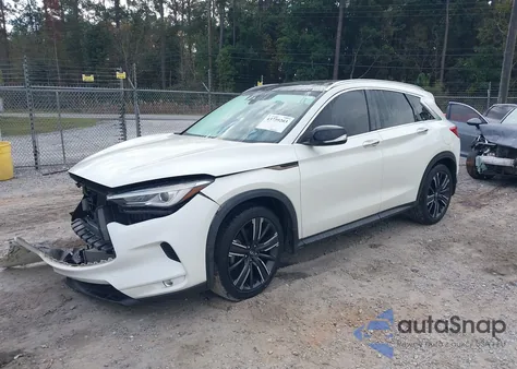 2021 Infiniti Qx50 из США, поврежденный, VIN 3PCAJSBA1MF116500